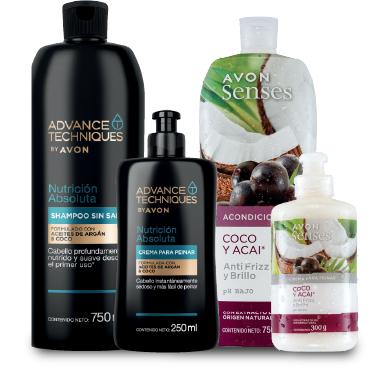 Productos para el cabello Avon